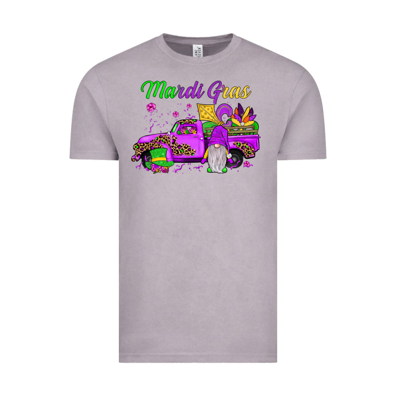 Mardi Gras Truck Gnome Vintage Tee by JahusDesignShop | Teevron