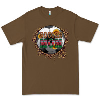 Cacao soccer mom with serape and leopard Premium Tee - Artiststas