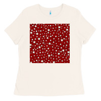 Bone glitter 4th of july seamless pattern Ladies Tee - BundleAndBundleShop