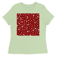 Matcha glitter 4th of july seamless pattern Ladies Tee - BundleAndBundleShop