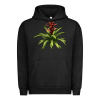 Pigment Black Bromeliads Urban Hoodie - LillyAllenDesigns