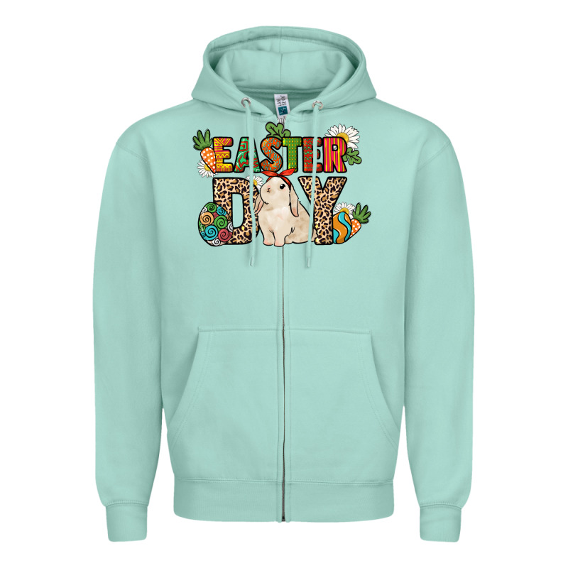 Easter Day Zipper Hoodie by HowdyJamesFarm | Teevron