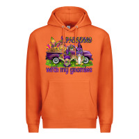 Carrot Parading with my gnomies Premium Hoodie - HowdyJamesFarm