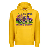 Lemon Parading with my gnomies Premium Hoodie - HowdyJamesFarm