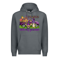 Rock Parading with my gnomies Premium Hoodie - HowdyJamesFarm