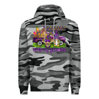 Slate Camo Parading with my gnomies Premium Hoodie - HowdyJamesFarm