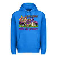 True Royal Parading with my gnomies Premium Hoodie - HowdyJamesFarm