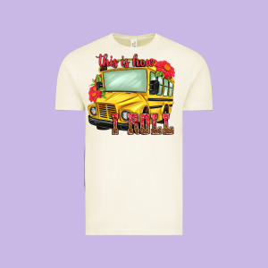 This Is How I Roll Vintage Tee Designed By Nancycooperartshop