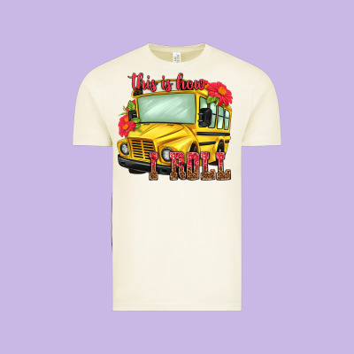 This Is How I Roll Vintage Tee Designed By Nancycooperartshop