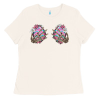 Bone easter hands skeleton Ladies Tee - Jasminsmagicworld