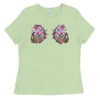 Matcha easter hands skeleton Ladies Tee - Jasminsmagicworld