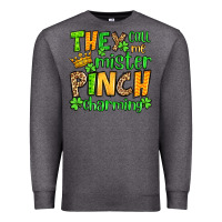 Charcoal Heather St. Patrick's They call me mister pinch charming Premium Sweatshirt - OliviaCreatesArt
