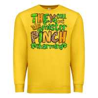 Lemon St. Patrick's They call me mister pinch charming Premium Sweatshirt - OliviaCreatesArt
