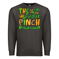 Smoke St. Patrick's They call me mister pinch charming Premium Sweatshirt - OliviaCreatesArt