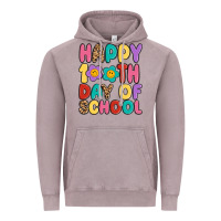Vintage Zinc happy 100 th day of school Vintage Hoodie - MaliasSmallBusiness