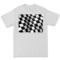 Dove Grey race flag 3200x2400 Premium Tee - AdoDesignShop