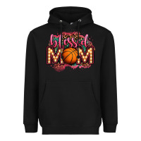 Black blessed basketball mom lightbulb letters Heavyweight Hoodie - OliviaCreatesArt