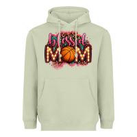 Matcha blessed basketball mom lightbulb letters Heavyweight Hoodie - OliviaCreatesArt