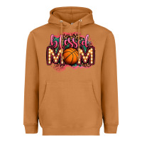 Meerkat blessed basketball mom lightbulb letters Heavyweight Hoodie - OliviaCreatesArt