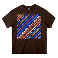 Chocolate Brown western america seamless pattern Heavy Core Tee - BundleAndBundleShop