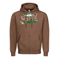Chestnut Easter egg Nurse bunny Easter Day Zipper Hoodie - HowdyJamesFarm