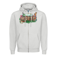 Dove Grey Easter egg Nurse bunny Easter Day Zipper Hoodie - HowdyJamesFarm