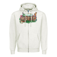 Oatmeal Heather Easter egg Nurse bunny Easter Day Zipper Hoodie - HowdyJamesFarm