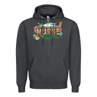 Smoke Easter egg Nurse bunny Easter Day Zipper Hoodie - HowdyJamesFarm