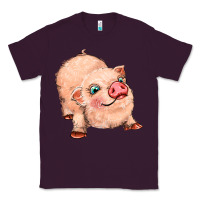 Plum pig Classic Tee - MaliasSmallBusiness