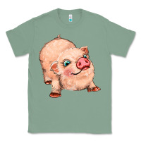 Sage pig Classic Tee - MaliasSmallBusiness