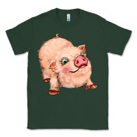 Sports Green pig Classic Tee - MaliasSmallBusiness