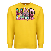 Lemon Easter Day Hop bunny Premium Sweatshirt - OliviaCreatesArt