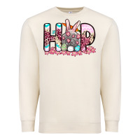 Sandshell Easter Day Hop bunny Premium Sweatshirt - OliviaCreatesArt