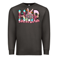 Smoke Easter Day Hop bunny Premium Sweatshirt - OliviaCreatesArt