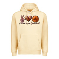 Pina Colada peace love basketball Premium Hoodie - JahusDesignShop