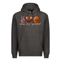 Smoke peace love basketball Premium Hoodie - JahusDesignShop