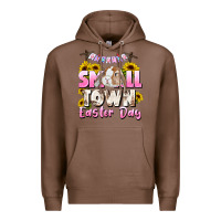 Chestnut Small town Easter Day Premium Hoodie - CowGirlArtShop