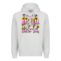 Dove Grey Small town Easter Day Premium Hoodie - CowGirlArtShop