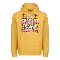 Mustard Small town Easter Day Premium Hoodie - CowGirlArtShop