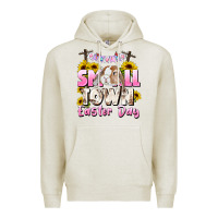 Oatmeal Heather Small town Easter Day Premium Hoodie - CowGirlArtShop