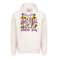 Pale Pink Small town Easter Day Premium Hoodie - CowGirlArtShop