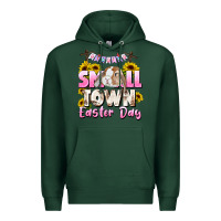 Sports Green Small town Easter Day Premium Hoodie - CowGirlArtShop