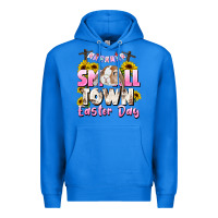 True Royal Small town Easter Day Premium Hoodie - CowGirlArtShop