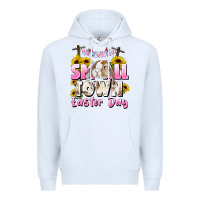 White Small town Easter Day Premium Hoodie - CowGirlArtShop