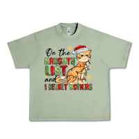 On The Naughty List And I Regret Nothing Urban Heavy Tee | Teevron