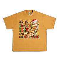 Peanut Butter on the naughty list and i regret nothing Urban Heavy Tee - MaliasSmallBusiness