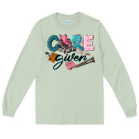 Matcha Caregiver Long Sleeve Tee - LillyAllenDesigns