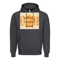 Smoke fall breeze crunchy leaves Zipper Hoodie - TumblerDesignByShophia