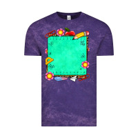 Cloud Purple school add your own text Vintage Tee - NancyCooperArtShop