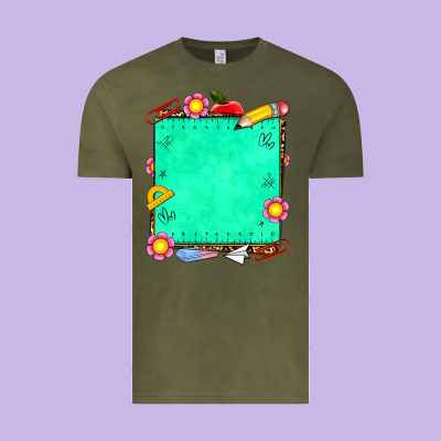 School Add Your Own Text Vintage Tee Designed By Nancycooperartshop